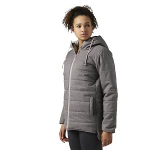 Reebok Classic Padded Jacke Damen - Rosa - DE 198-FRQ